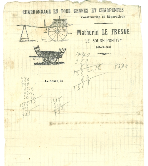 Forge roue de charrette