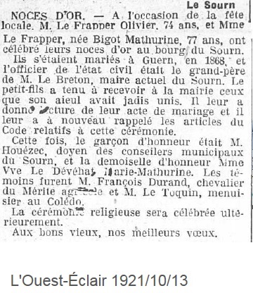Les Noces d'Or