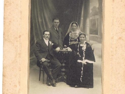 1925-mariage-de-mathurin-le-cunff-et-jeanne-cocoual