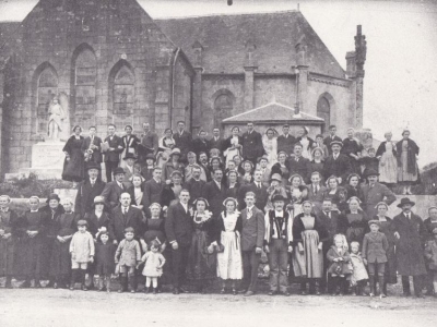 1926-mariage-de-paul-camlann-et-rosalie-jegourel