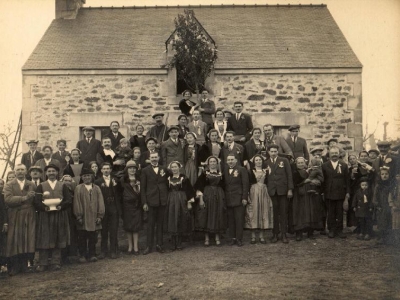 1927-mariage-fine-et-francoise-paulic-a-kmoulin