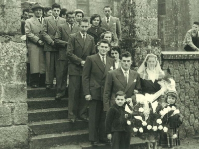 1953-fevrier-mariage-de-jean-camlann-et-yvette-le-mouel-du-cogno
