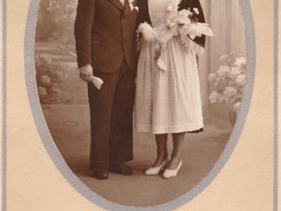 1943-mariage-joseph-hamon-et-jeannettetanguy